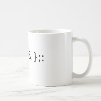 Fork Bomb Kaffeetasse