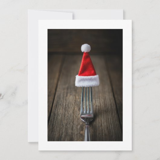 Fork Christmas Einladung (Vorderseite)