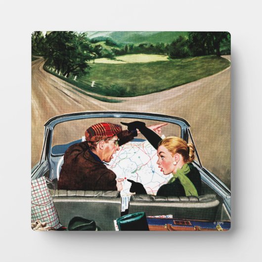 Fork in the Road Fotoplatte (Vorderseite)