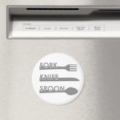 Fork Knife Spoon Magnet (In Situ (Geschirrspüler))