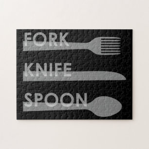 Fork Knife Spoon Puzzle