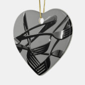 Fork Levitation Keramikornament (Links)