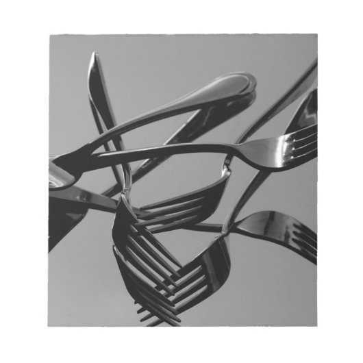 Fork Levitation Notizblock (Vorderseite)