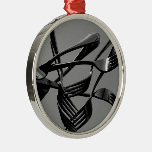 Fork Levitation Ornament Aus Metall (Rechts)