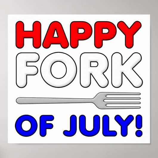 Fork of July Funny Poster (Vorne)