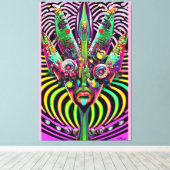 Forked Leinwanddruck (Insitu (Holzboden))