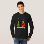 Forklift Driver Operator Santa Claus Teamster Chri T-Shirt (Vorne ganz)