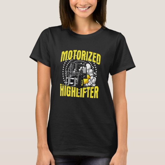 Forklift driver warehouse clerk saying T-Shirt (Vorderseite)