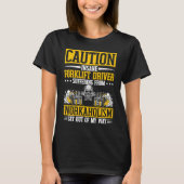 Forklift Driver Worker T-Shirt (Vorderseite)