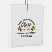 Forklift Friends Keramikornament (Rechts)