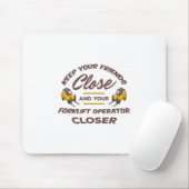 Forklift Friends Mousepad (Mit Mouse)