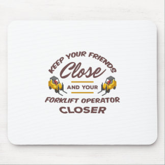 Forklift Friends Mousepad