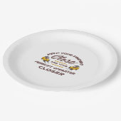 Forklift Friends Pappteller (Schrägansicht)