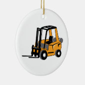 FORKLIFT KERAMIKORNAMENT (Rechts)