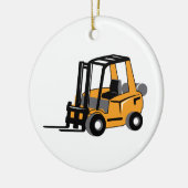 FORKLIFT KERAMIKORNAMENT (Links)
