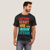 Forklift Operator Dad Truck Driver Raise Littles T-Shirt (Vorne ganz)