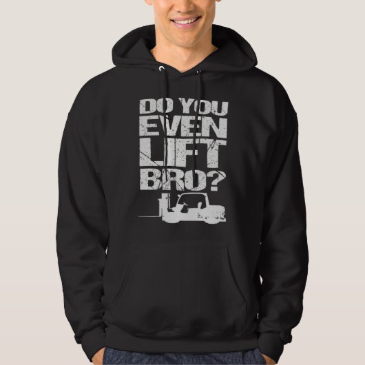 Forklift Operator For Men Women Forklift Drive Hoodie (Vorderseite)