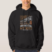 Forklift Operator Forklift Certified Driver Quote Hoodie (Vorderseite)