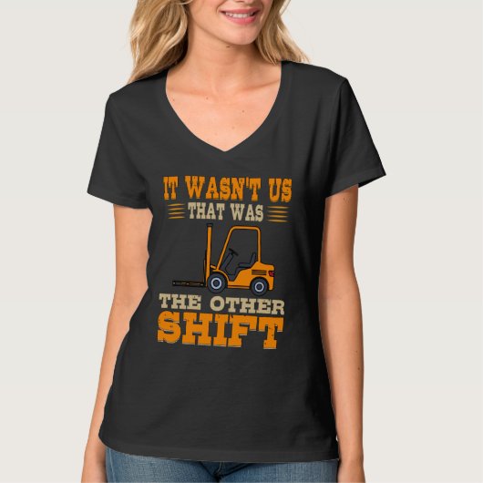 Forklift Operator Material Handler Lift Driver Oth T-Shirt (Vorderseite)