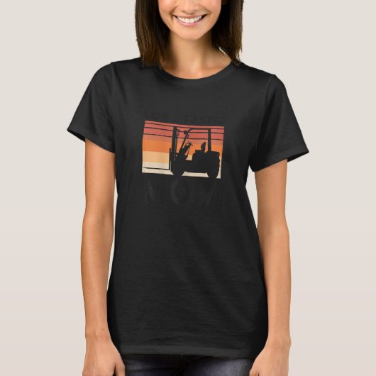 Forklift Operator- und Warehouse-Treiber für Fraue T-Shirt (Vorderseite)