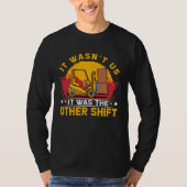 Forklift Operator Warehouseman Pallet Transporter T-Shirt (Vorderseite)