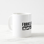 Forklift Quote Forklift Operator Kaffeetasse (Vorderseite Links)