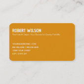 Forklift Services Visitenkarte (Rückseite)