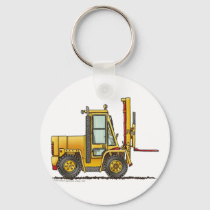 Forklift Truck Construction Key Chains Schlüsselanhänger