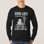 forklift user pallet truck cant govover it warehoi T-Shirt (Vorderseite)