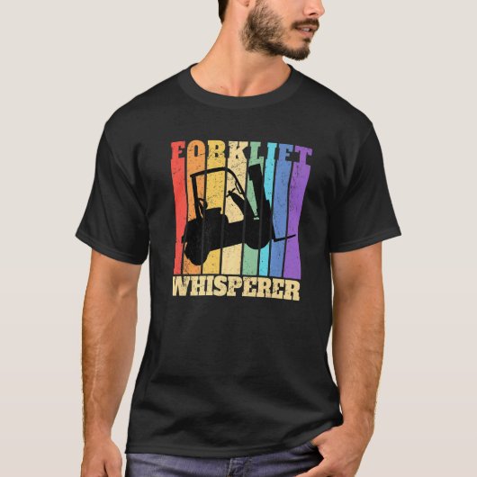 Forklift Whisperer Warehouse Gabelstapler 1 T-Shirt (Vorderseite)