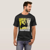 Forklift Whisperer Warehouse Gabelstapler T-Shirt (Vorne ganz)