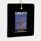 Forklifts Parody Keramikornament (Rechts)