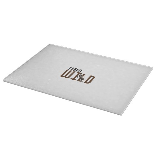 ForkNWild Cutting Board Kulinarisch Schneidebrett (Ecke)