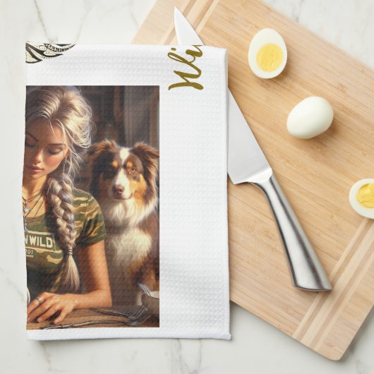 ForknWild Kitchen Towl Geschirrtuch (Viertel Falte)