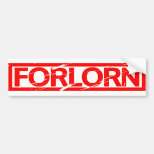 Forlorn Briefmarke Autoaufkleber