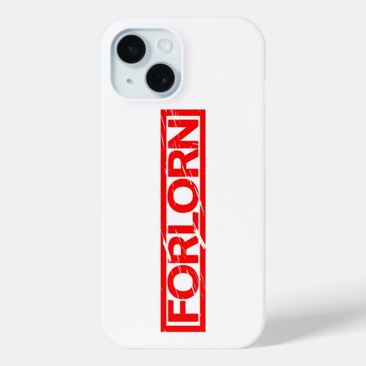 Forlorn Briefmarke Case-Mate iPhone Hülle (Rückseite)