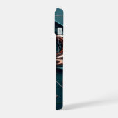 Form_and_Flow | Luxury Flow 3D Liquid Metal Phone iPhone 15 Hülle (Linke Seite)