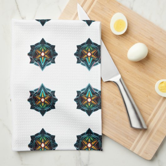 „Form & Ausdruck – Zeitloses Design mit Charakter“ Geschirrtuch (Viertel Falte)