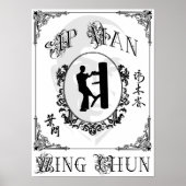 Form der Holzdämme - IP Man Wing Chun Poster (Vorne)