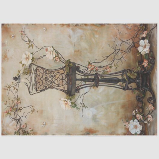 Form des Draht-Metallkleides Seidenpapier (Vorderseite)