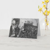 Form des Urlaubs der guten Karte (Gelbe Blume)