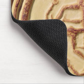 Form, die vier Krieger darstellt Mousepad (Ecke)