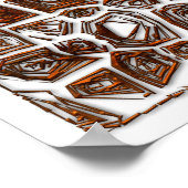 Form durch Chaos 1 Poster (Ecke)