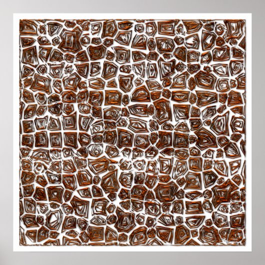 Form durch Chaos 1 Poster (Vorne)