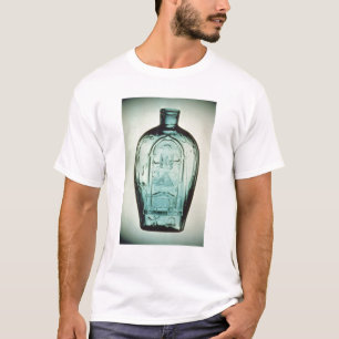 Form-durchgebrannte Freimaurerflasche T-Shirt