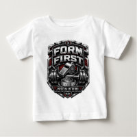 Form First Metallisches Fitness-Abzeichen-Illustra