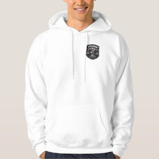 Form First Metallisches Fitnessstudio-Emblem-Abzei Hoodie