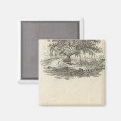 Form, in der William Penn Magnet (Vorderseite/Rückseite)