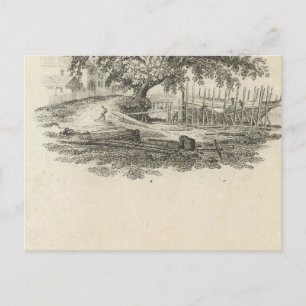 Form, in der William Penn Postkarte