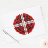 Form: Klassische Round Stickers Erstellen Sie eine (Umschlag)